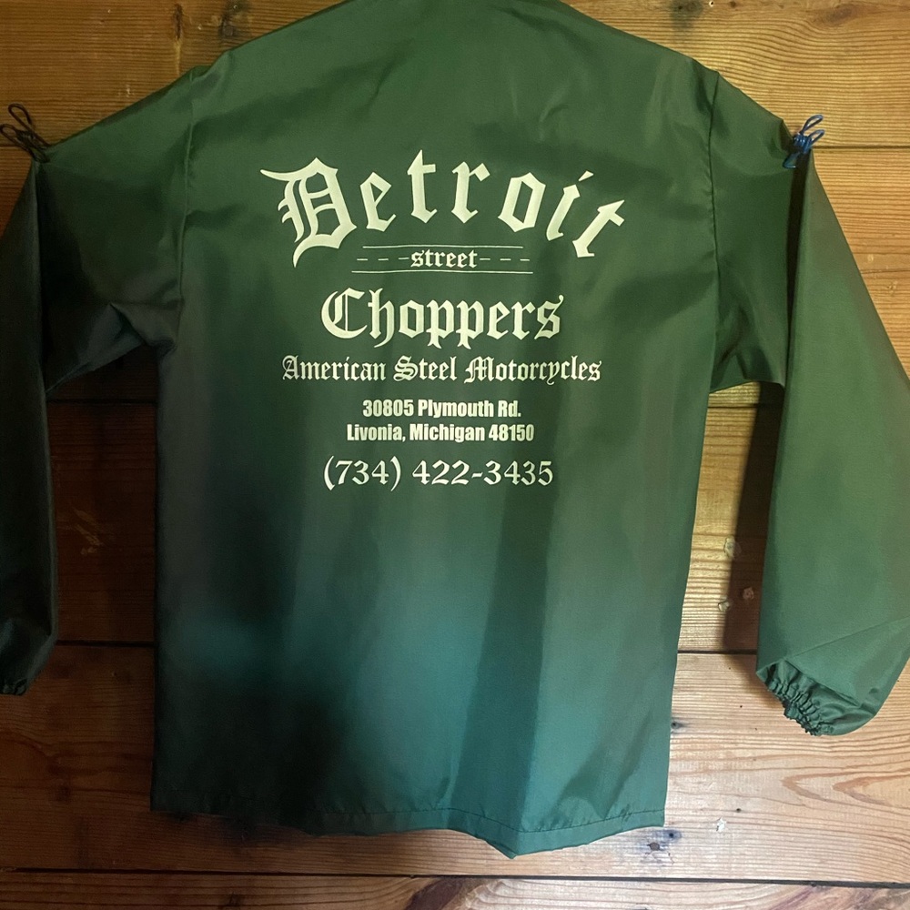 Detroit choppers Windbreaker